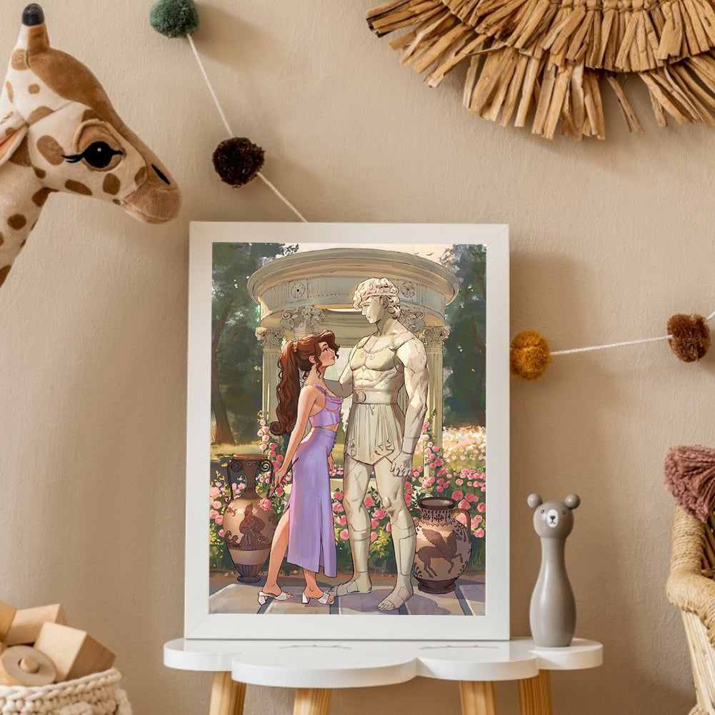 Anime Princess - Full Round Drill Diamond Painting 40*50CM