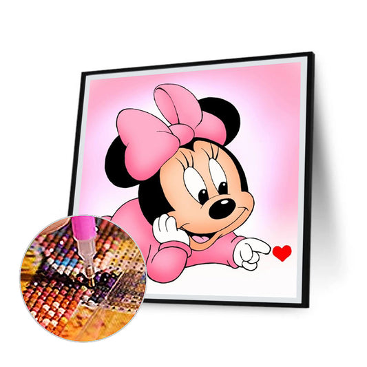 Disney Minnie - Full Round Drill Diamond Painting 40*40CM