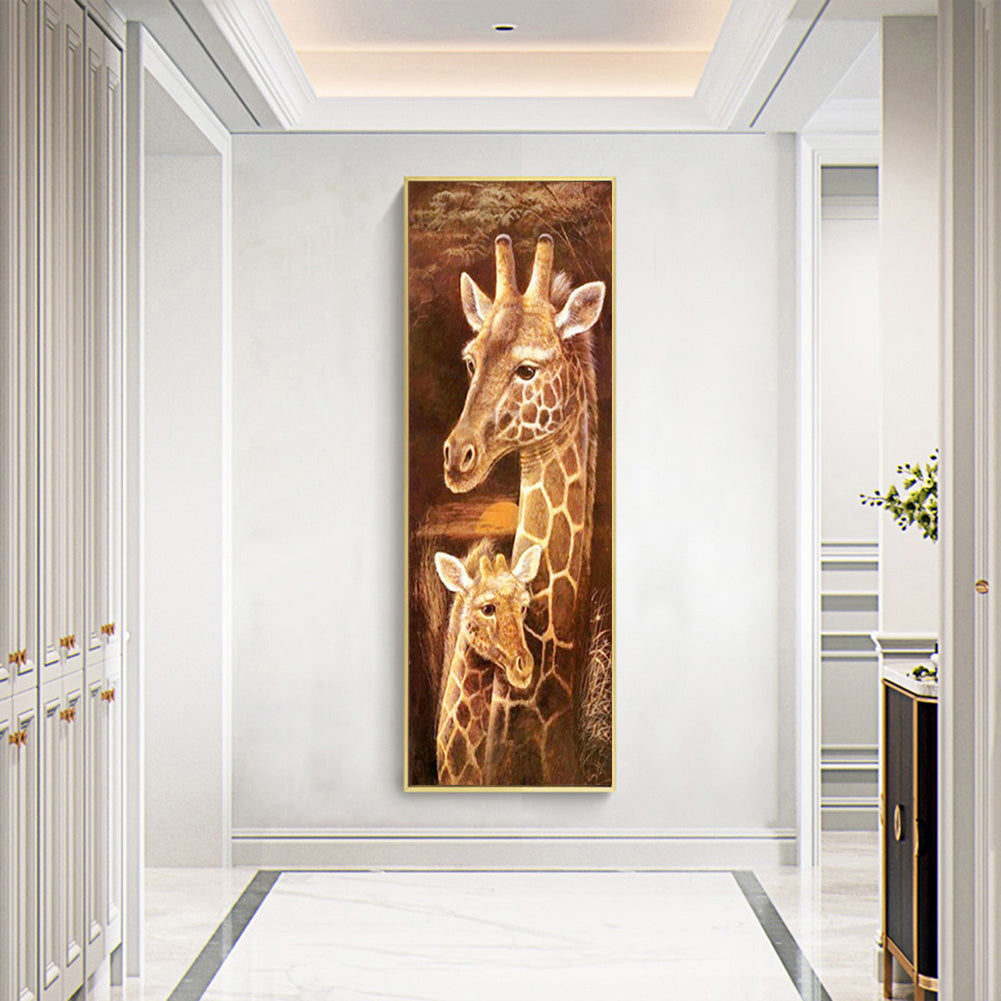 Giraffe - Full Square Drill Diamond Painting 20*50CM