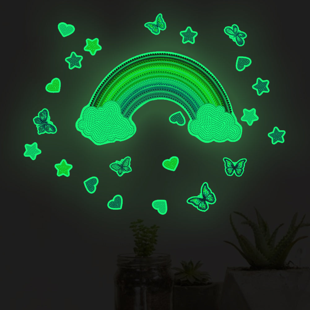 Luminous Diamonds Mosaic Paster Art Crafts DIY Mosaic Paster for Adults Beginner