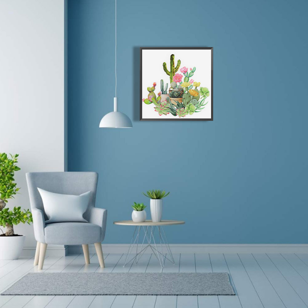 Cactus - Full Square Drill Diamond Painting 30*30CM