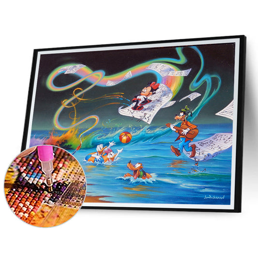 Mickey - Full Round Drill Diamond Painting 40*30CM