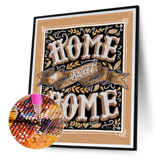 Home - Special Shaped Drill Diamond Painting 30*40CM