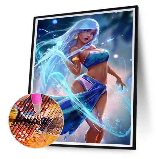 Princess Jitan - Full Round Drill Diamond Painting 30*40CM