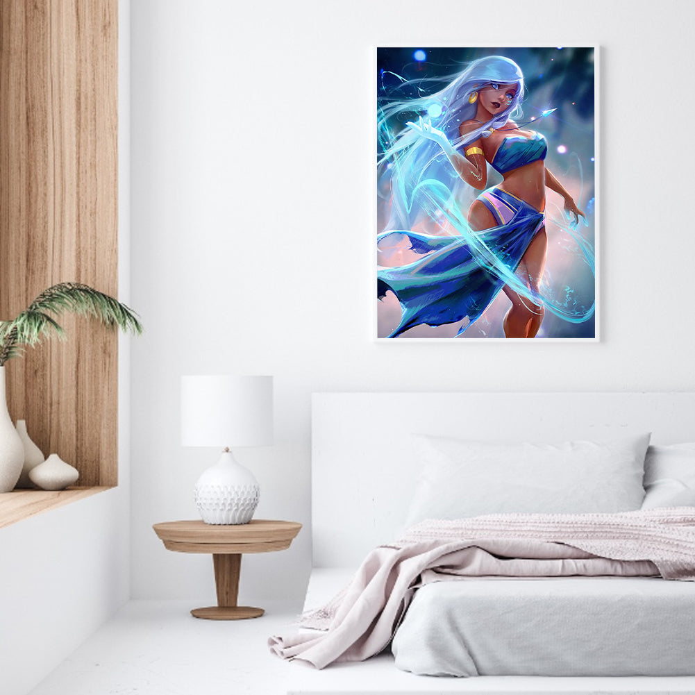 Princess Jitan - Full Round Drill Diamond Painting 30*40CM