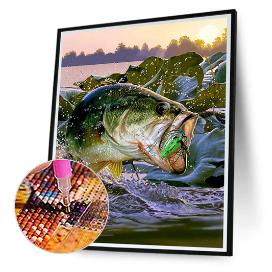 Big Fish - Full Round Drill Diamond Painting 30*40CM