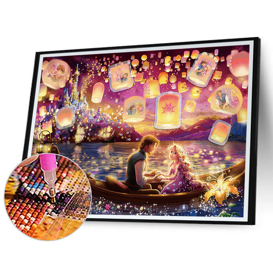 Tangled - Full Round Drill Diamond Painting 40*30CM