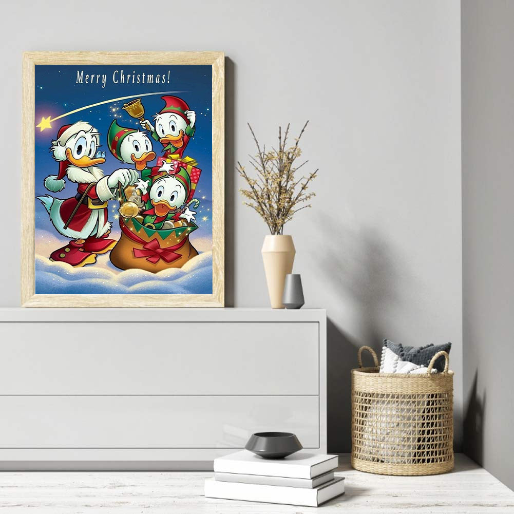 Donald Duck - Full Round Drill Diamond Painting 30*40CM
