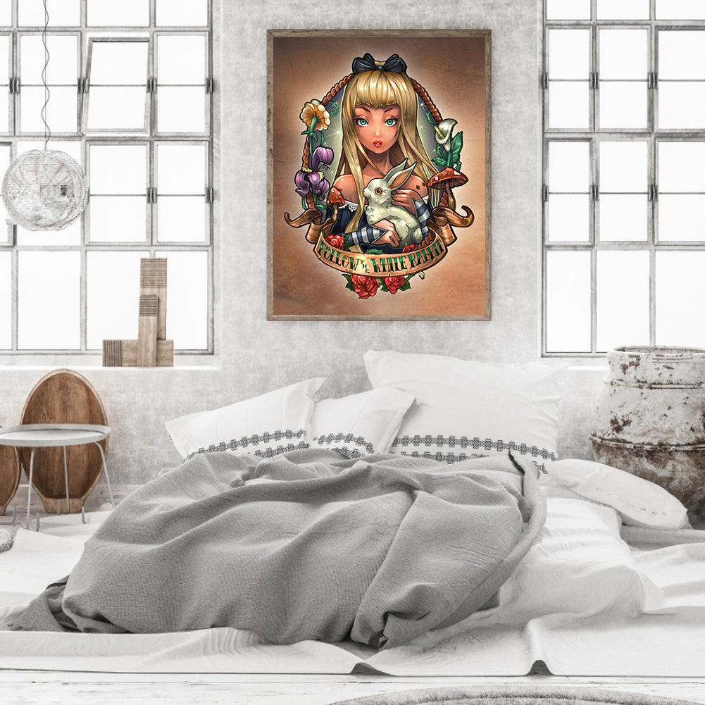 Princess Alice - Full Round Drill Diamond Painting 30*40CM