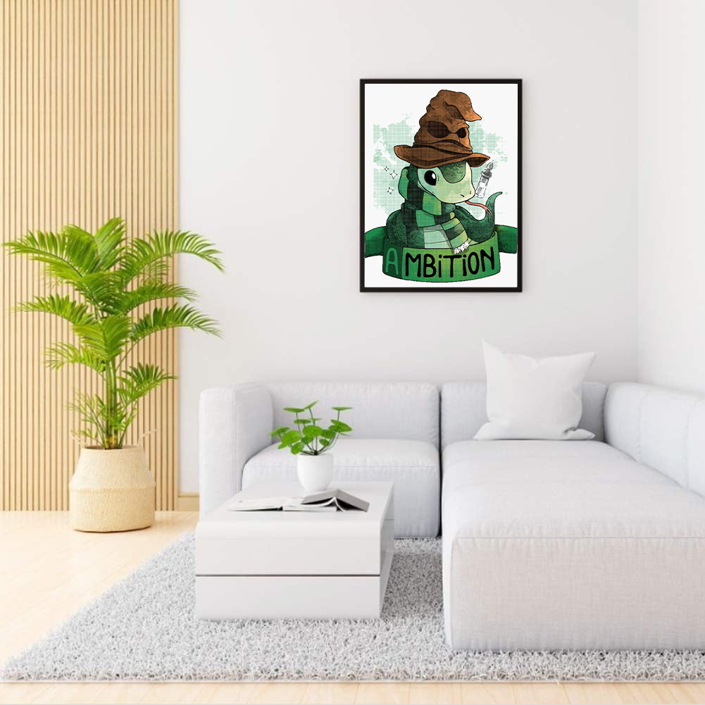 Harry Potter Snake - Full Round Drill Diamond Painting 30*40CM