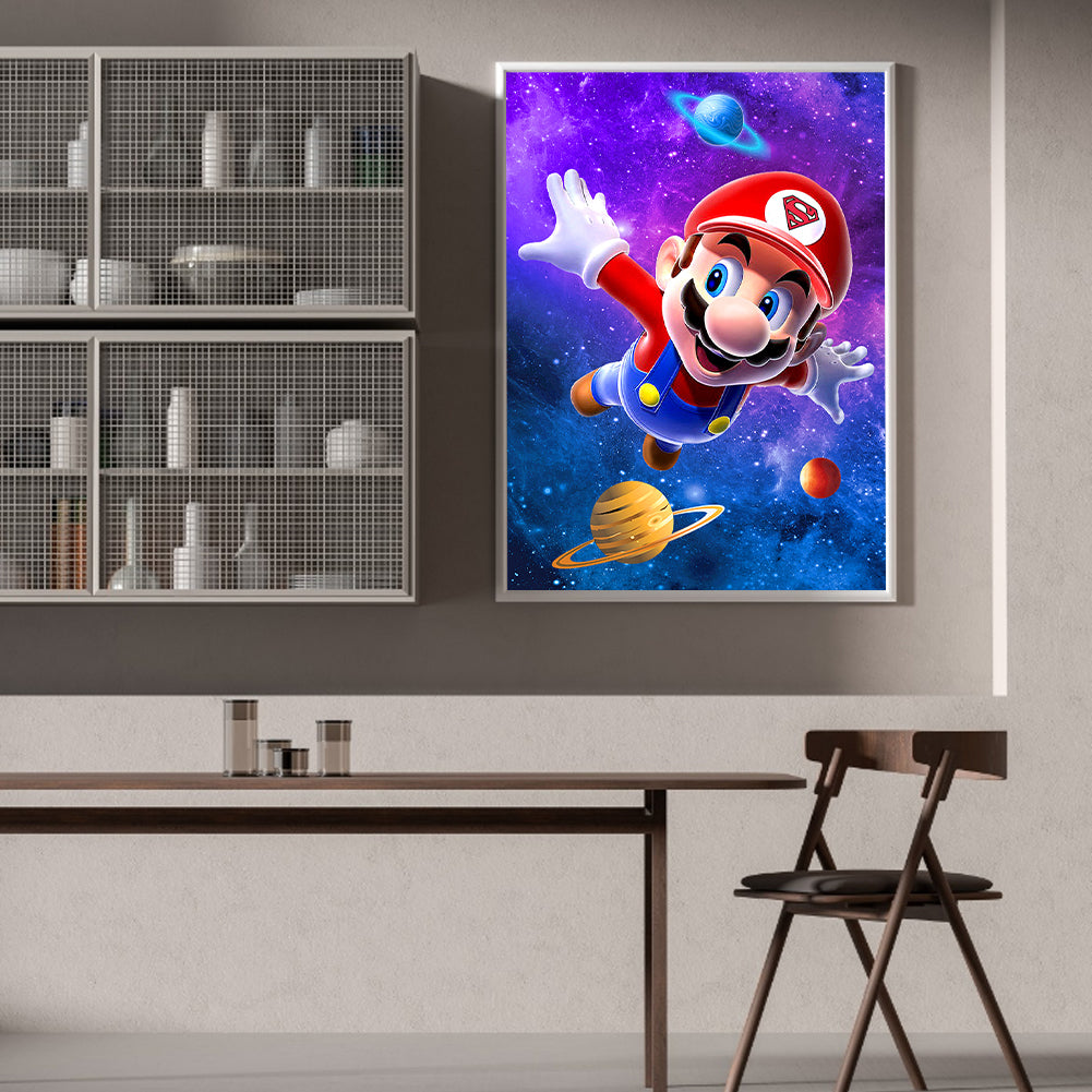 Mario - Full Round Drill Diamond Painting 30*40CM