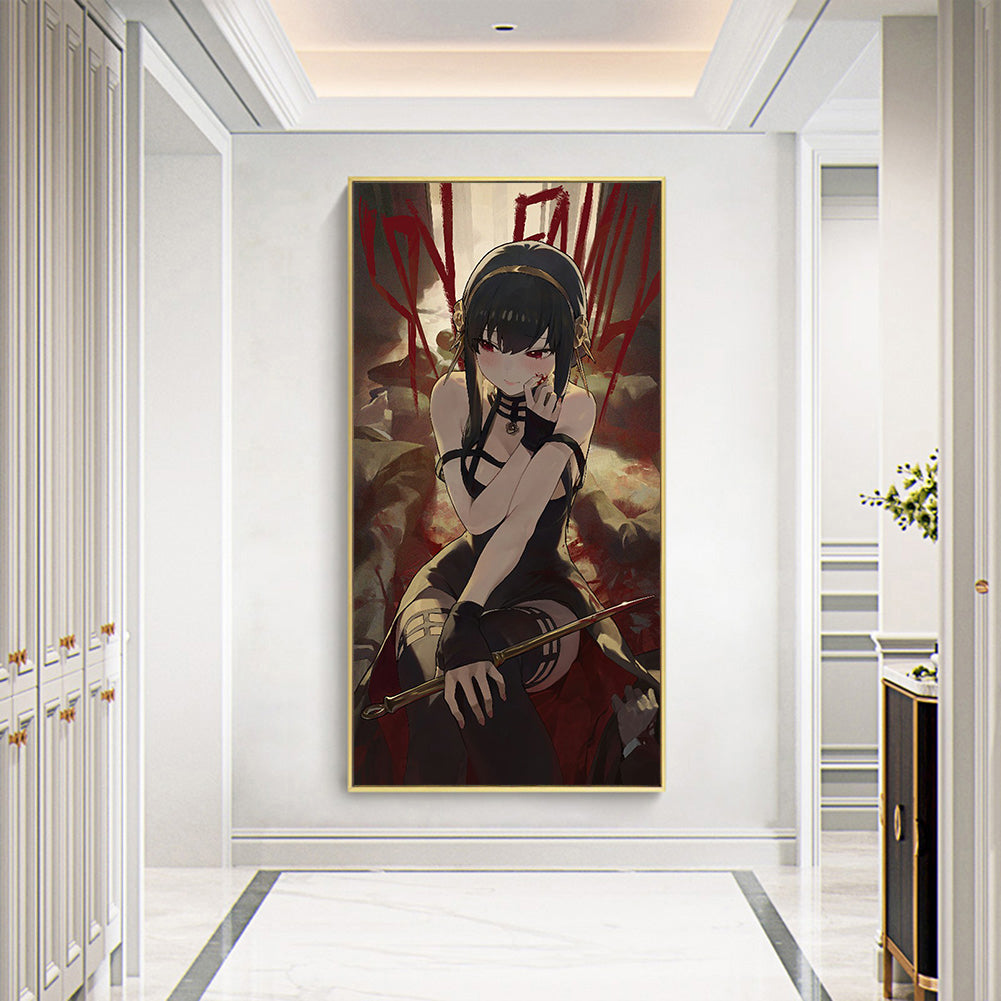 Spy Family - Full Round Drill Diamond Painting 40*80CM