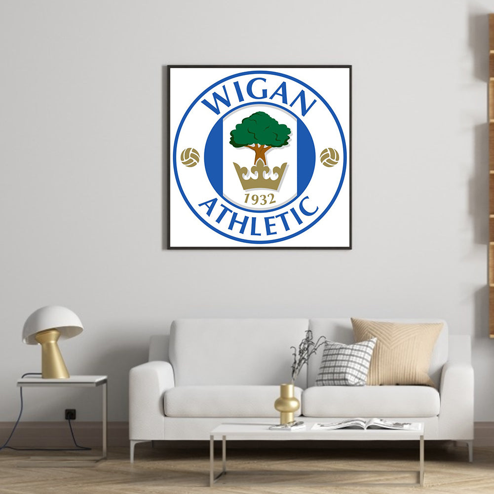 Wigan Athletic Football Club - Full Round Drill Diamond Painting 30*30CM