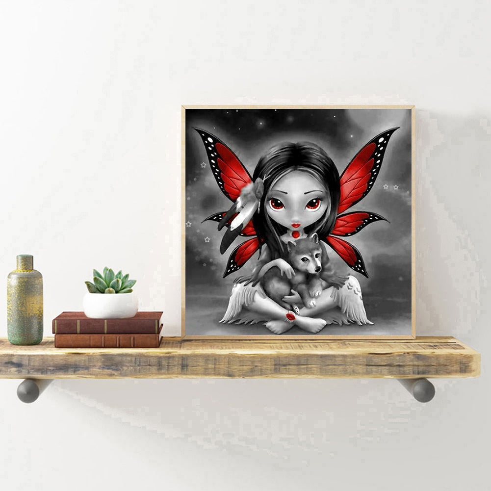 Big Eyes Doll - Full Square Drill Diamond Painting 40*40CM