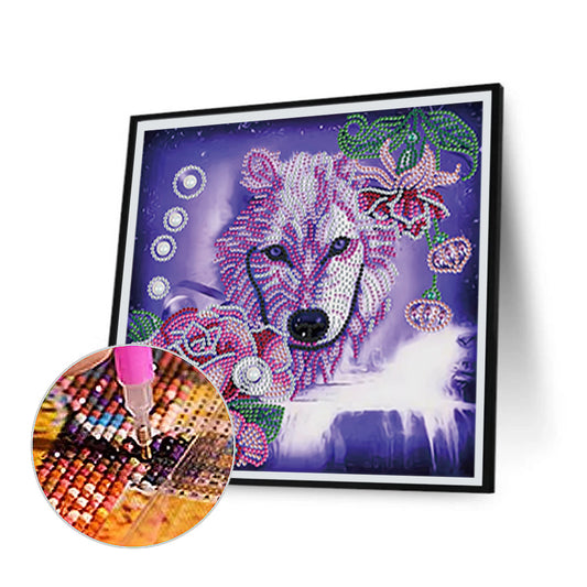 Wolf - Special Shaped Drill Diamond Painting 30*30CM