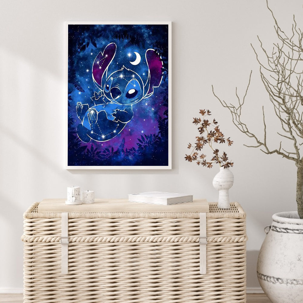 Stitch In The Stars - Full Round Drill Diamond Painting 30*40CM