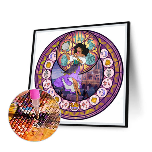 Princess Jasmine - Full Round Drill Diamond Painting 30*30CM