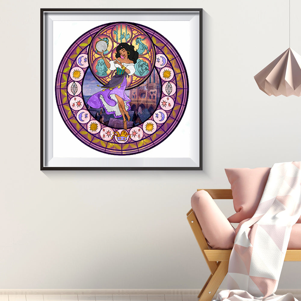 Princess Jasmine - Full Round Drill Diamond Painting 30*30CM
