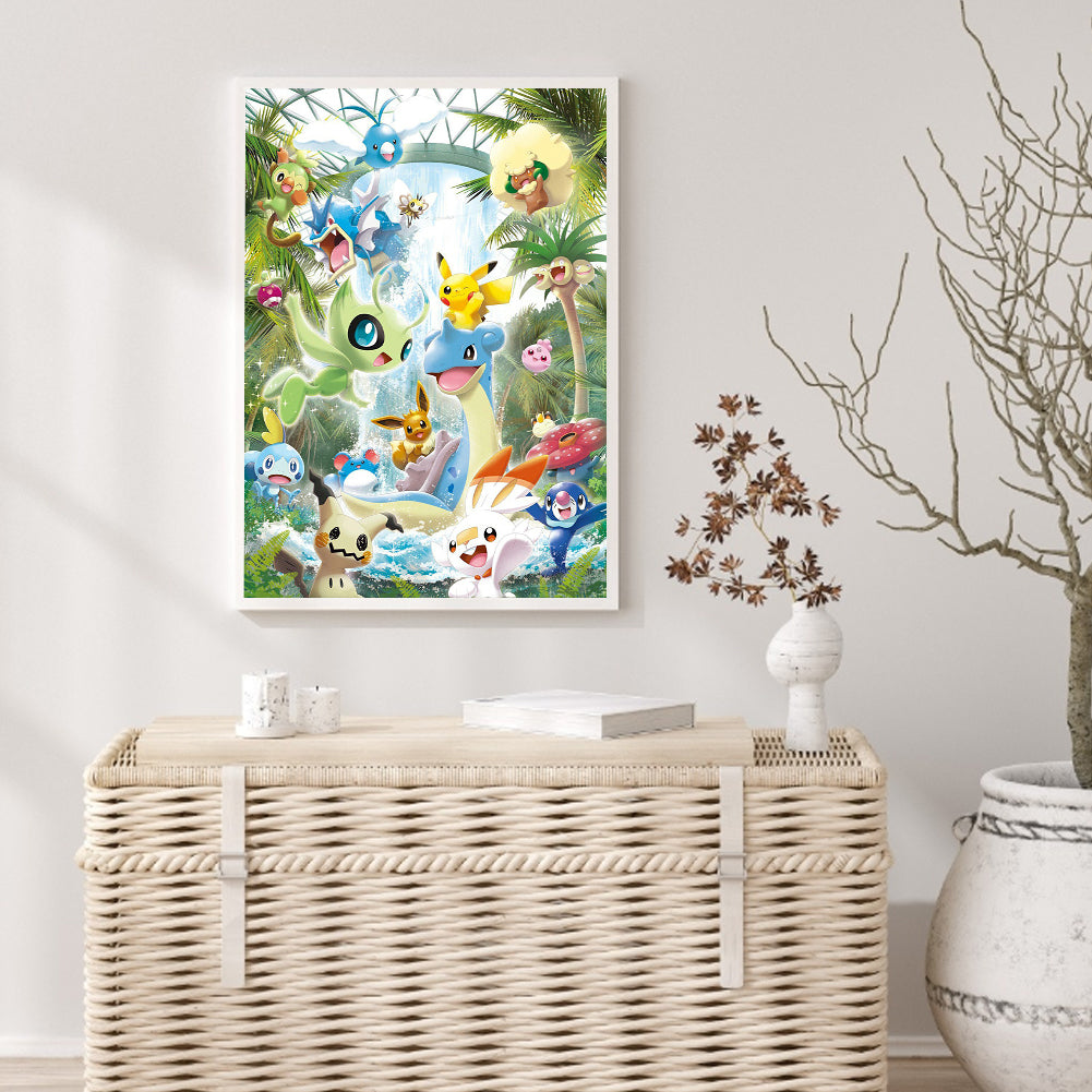 Pokemon - Full Round Drill Diamond Painting 40*50CM