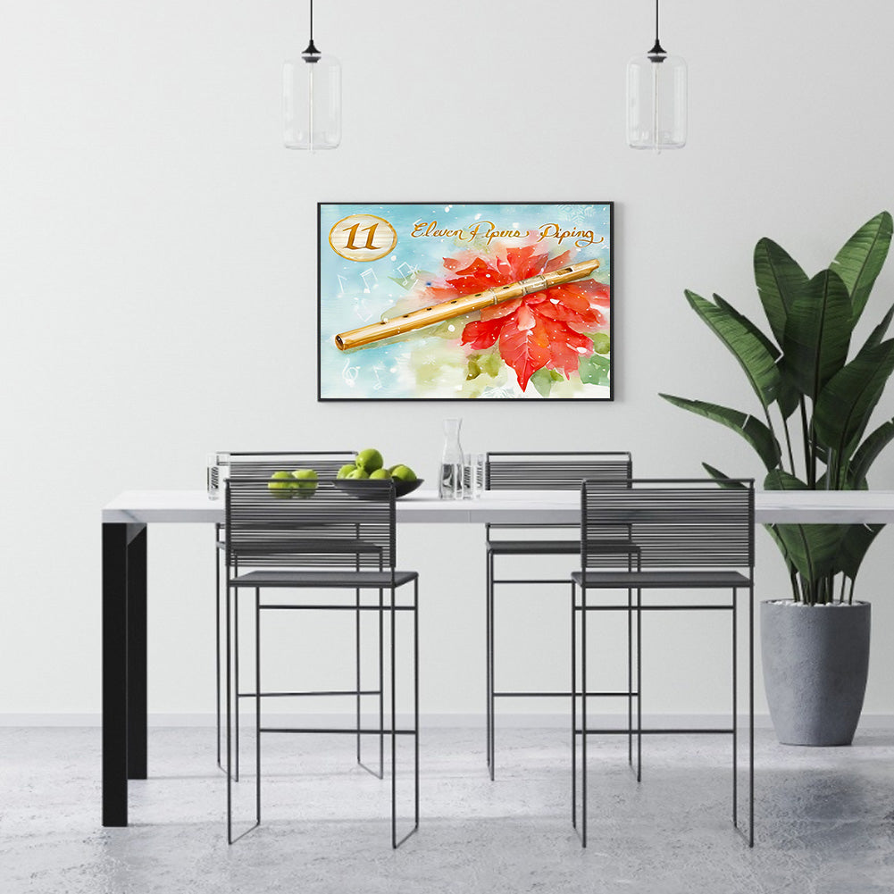 Musical Instrument - Full Round Drill Diamond Painting 40*30CM