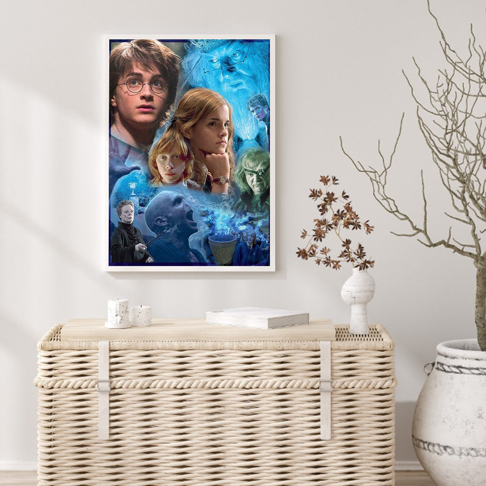 Harry Potter Poster - Full Round Drill Diamond Painting 50*60CM