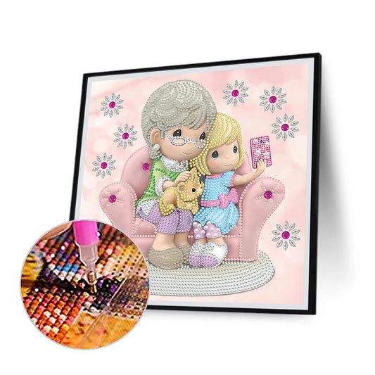 Precious Memory Doll - Special Shaped Drill Diamond Painting 30*30CM