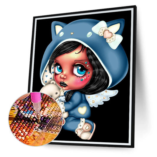 Gothic Doll - Full Round Drill Diamond Painting 30*40CM