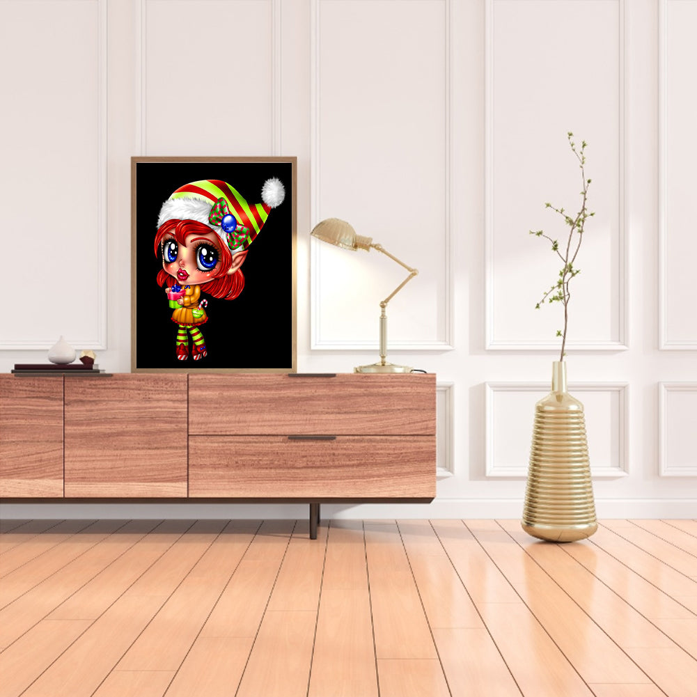 Gothic Doll - Full Round Drill Diamond Painting 30*40CM