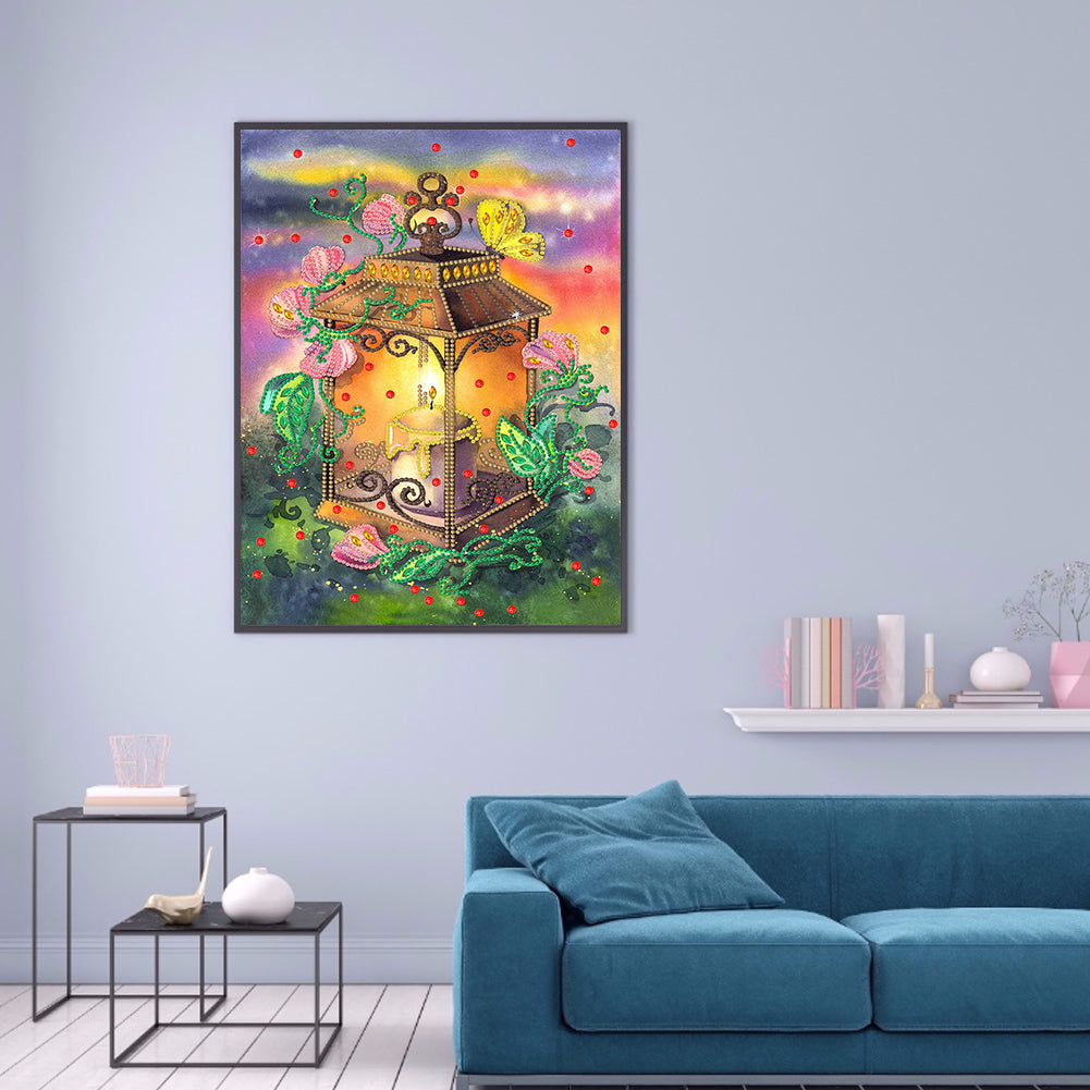 Winter Atmosphere - Special Shaped Drill Diamond Painting 30*40CM