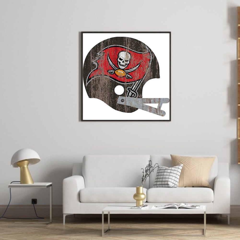 Tampa Bay Buccaneers Football Team - Full Round Drill Diamond Painting 30*30CM
