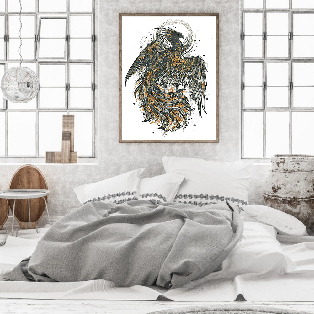 Mystery Bird - Full Round Drill Diamond Painting 30*40CM