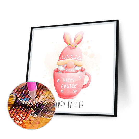 Easter Bunny - Full Round Drill Diamond Painting 30*30CM