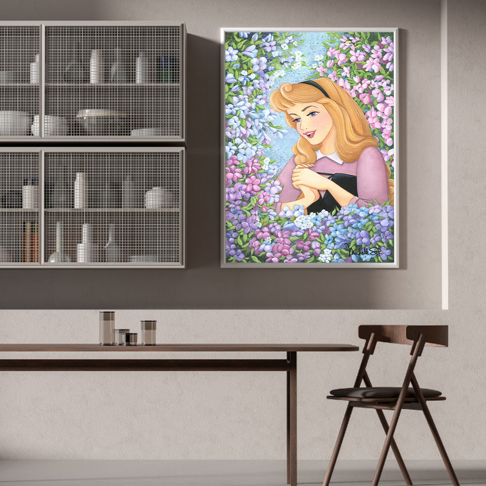 Disney Sleeping Beauty - Full Round Drill Diamond Painting 40*50CM