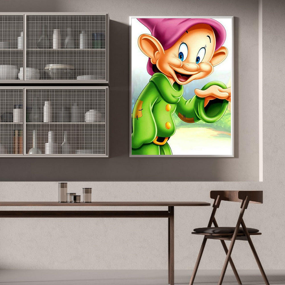 Dwarf - Full Round Drill Diamond Painting 40*50CM