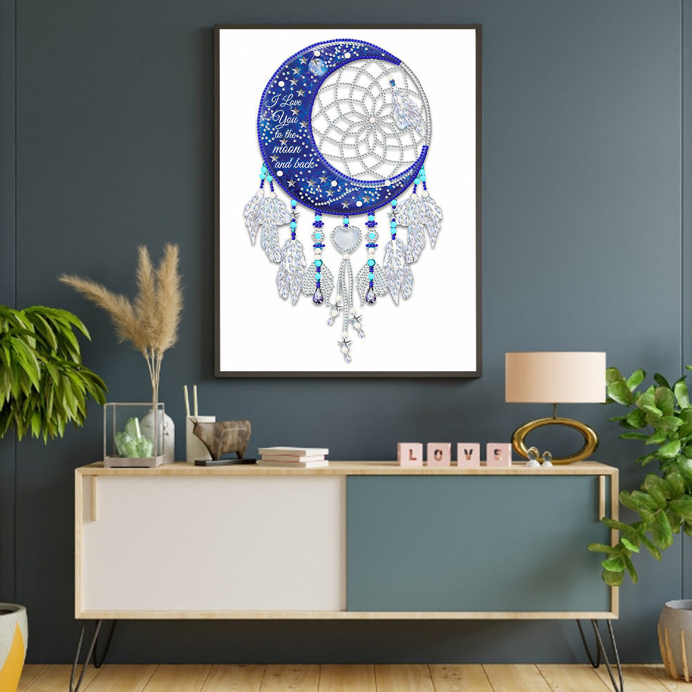 Dreamcatcher - Special Shaped Drill Diamond Painting 30*40CM
