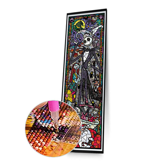 Stained Glass Disney - Full Round Drill Diamond Painting 30*80CM