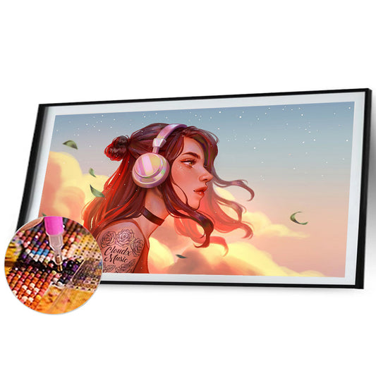 Song Beauty - Full Round Drill Diamond Painting 70*40CM