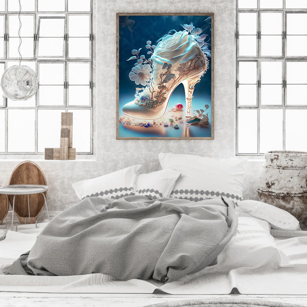 Fantasy Crystal High Heels - Full Round Drill Diamond Painting 30*40CM