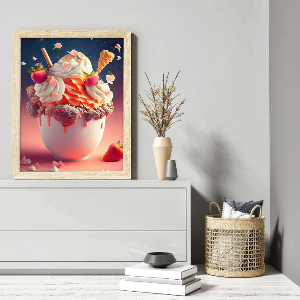 Dream Dessert - Full Round Drill Diamond Painting 30*40CM
