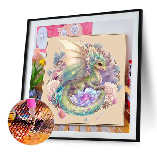 Dragon - Full Round Drill Diamond Painting 30*30CM