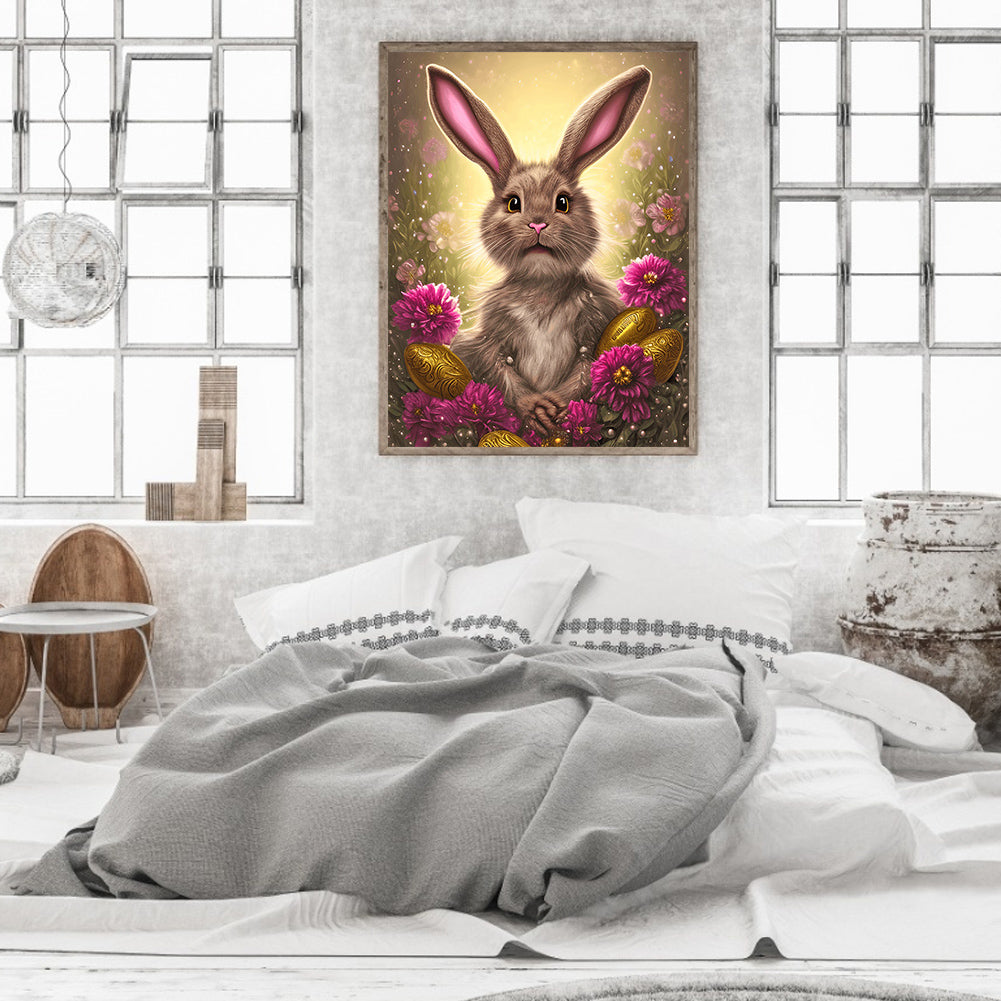 Easter Bunny - Full Round Drill Diamond Painting 30*40CM