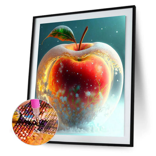 Dream Snowflake Apple - Full Round Drill Diamond Painting 30*40CM