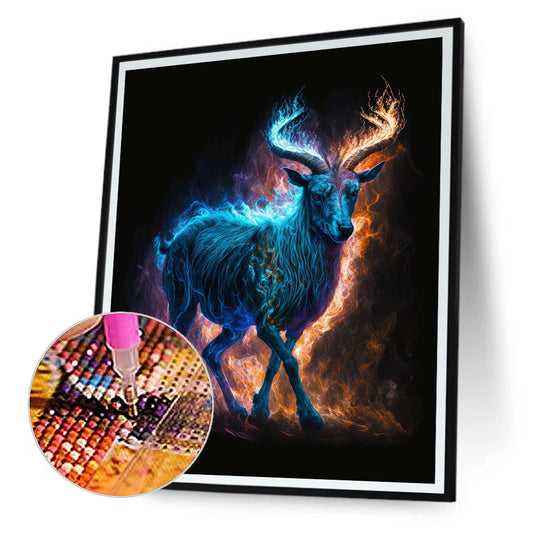 Elk - Full Round Drill Diamond Painting 30*40CM