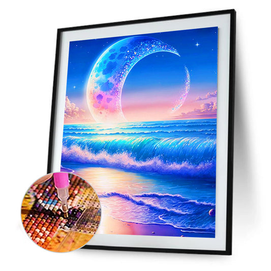 Rainbow Beach - Full Round Drill Diamond Painting 30*40CM