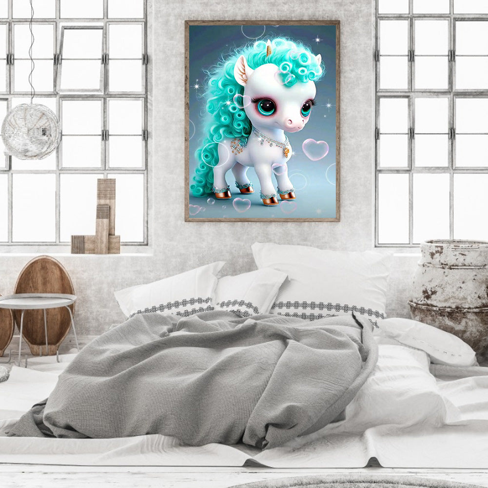12 Zodiac Horses - Full Round Drill Diamond Painting 30*40CM