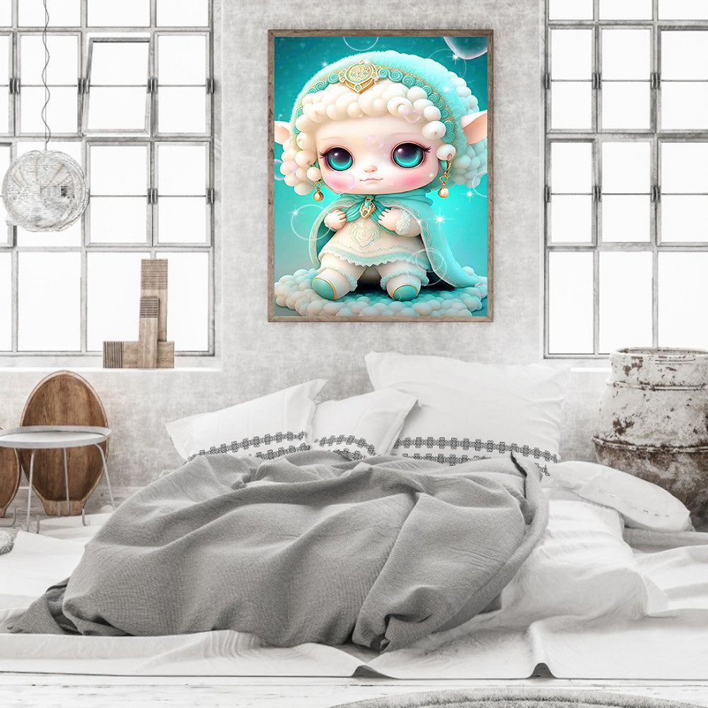 12 Zodiac Sheep - Full Round Drill Diamond Painting 30*40CM