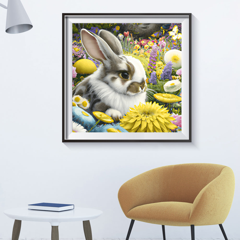 Easter Bunny - Full Round Drill Diamond Painting 30*30CM