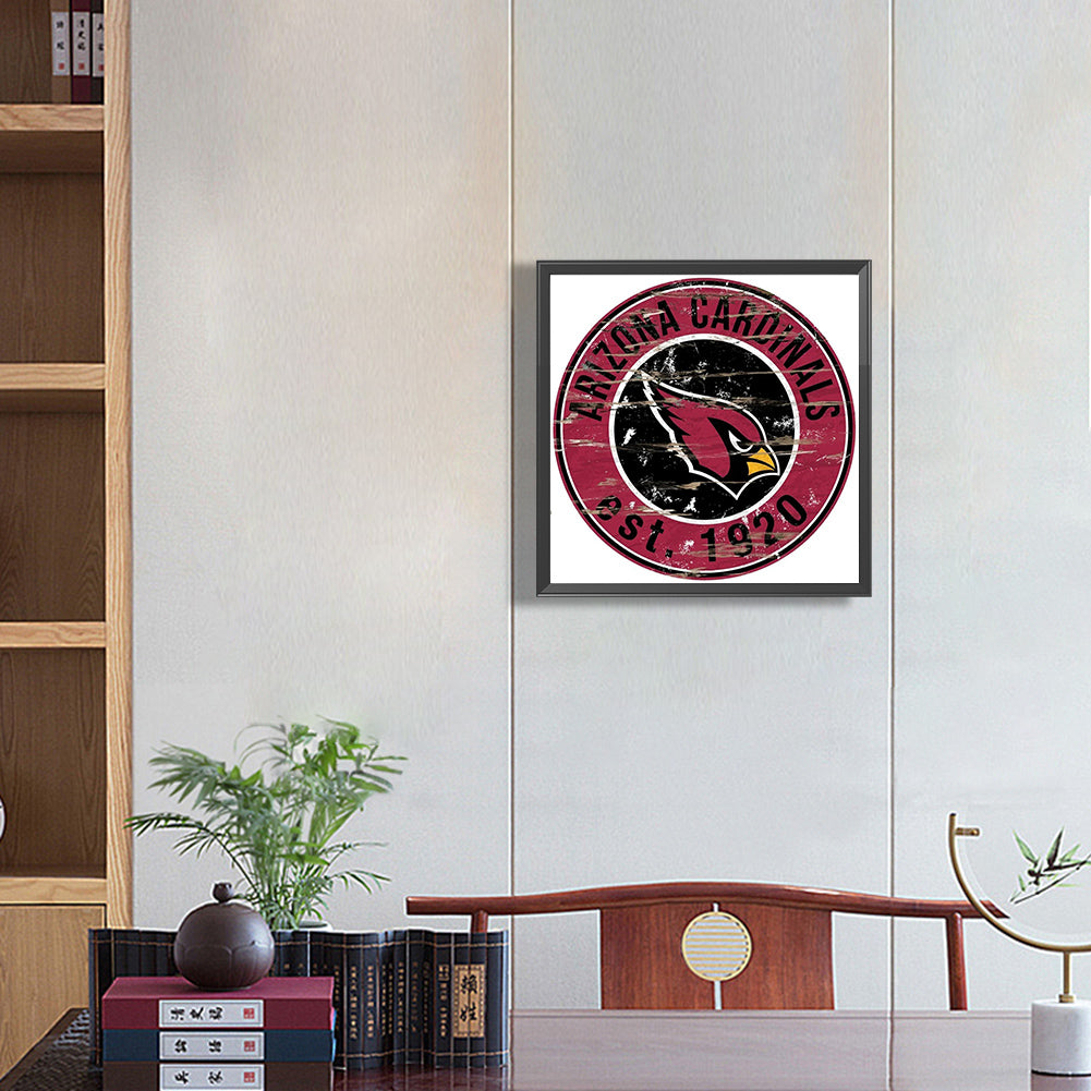 Arizona Cardinals - Full Round Drill Diamond Painting 30*30CM