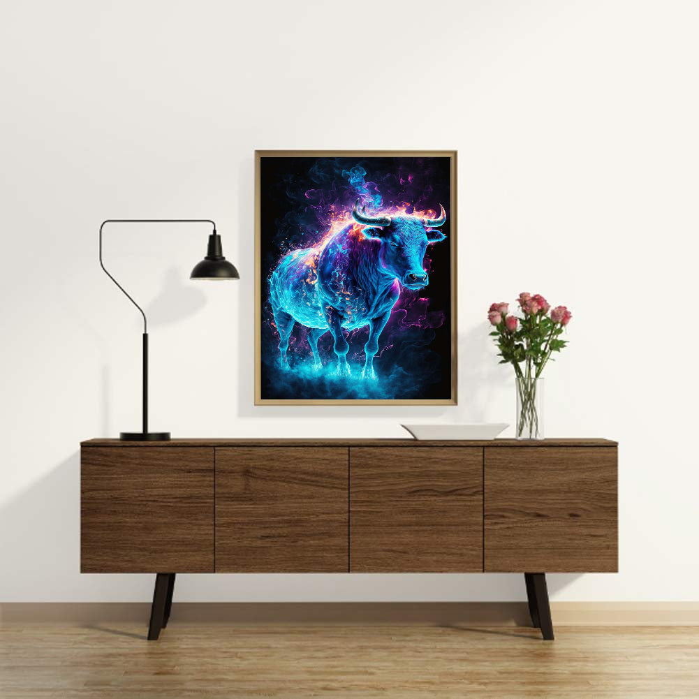 Magic Version Of The Zodiac Animal - Full Round Drill Diamond Painting 30*40CM