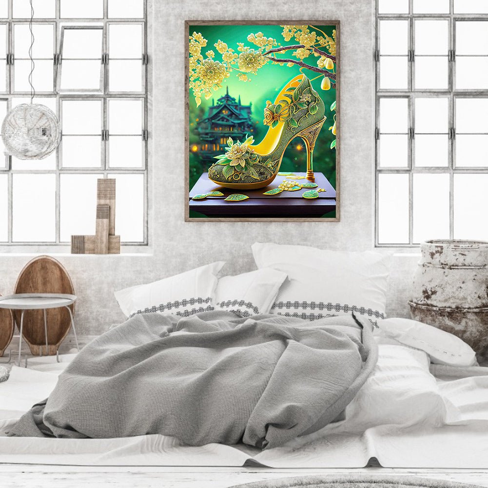 Fantasy Retro High Heels - Full Round Drill Diamond Painting 30*40CM